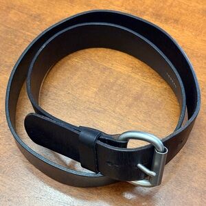 Fossil Vintage Men’s Dark Brown Genuine Leather Belt Size 44